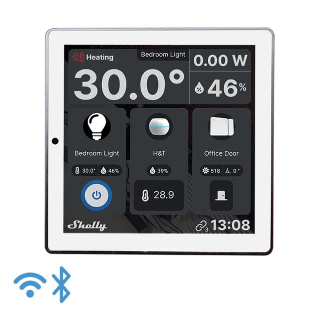 Shelly Wall Display — 4-inch always-on smart home panel